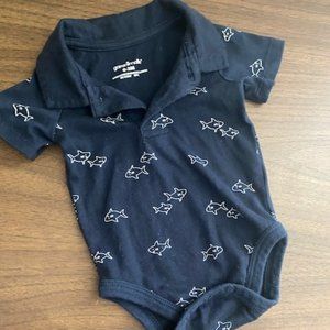 -5 for $25-Garanimals Collered onsie 0-3m